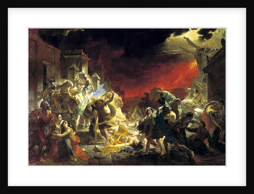 The last Day of Pompeii, 1833. by Karl Briullov