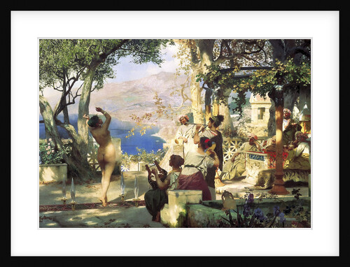 Sword Dance, 1881. by Henryk Siemiradzki