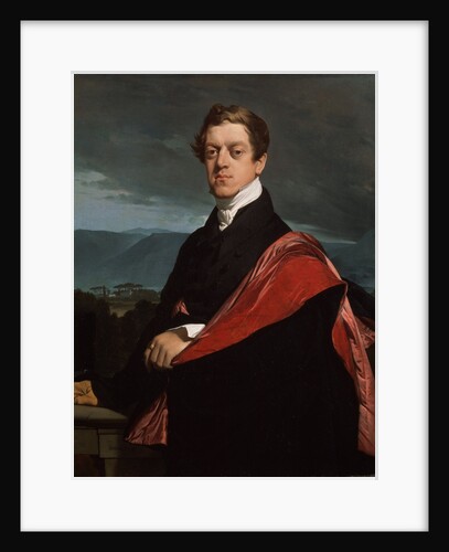 Portrait of Count Nikolay D. Guriev,, 1821. by Jean-Auguste-Dominique Ingres