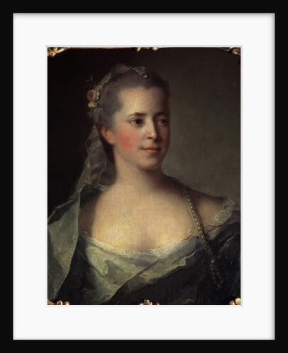 Portrait of a Lady, 1757. by Jean-Marc Nattier