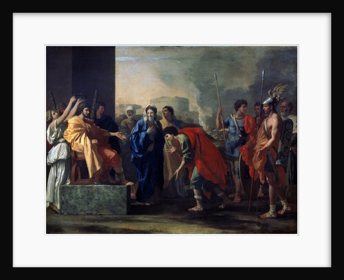 The Magnanimity of Scipio Africanus, 1640. by Nicolas Poussin