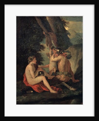 Satyr and Nymph, c.1630 by Nicolas Poussin