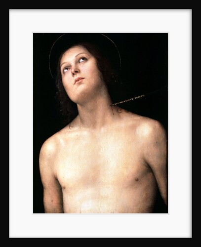 Saint Sebastian, between 1493 and 1494. by Perugino