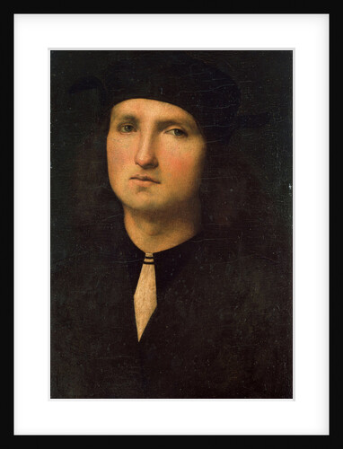 Portrait of a Young Man, between 1495 and 1500. by Perugino