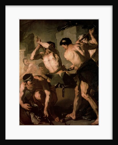 The Forge of Vulcan, c1660 by Luca Giordano