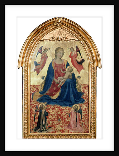 Virgin and Child with Angels, c1425 by Fra Angelico