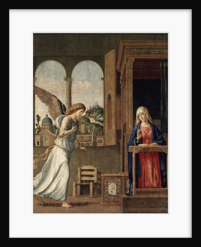 The Annunciation, 1495. by Giovanni Battista Cima da Conegliano