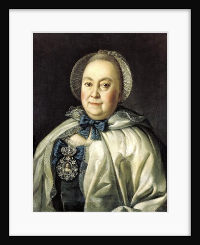 Portrait of the Lady-in-waiting Countess Maria A. Rumyantseva,, 1764. by Aleksei Petrovich Antropov