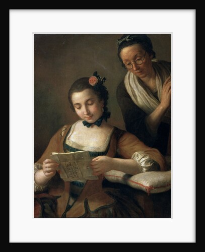 Reading, c1727-1760 by Pietro Rotari