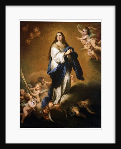 The Assumption of the Blessed Virgin Mary, between 1645 and 1655. by Bartolomé Esteban Murillo