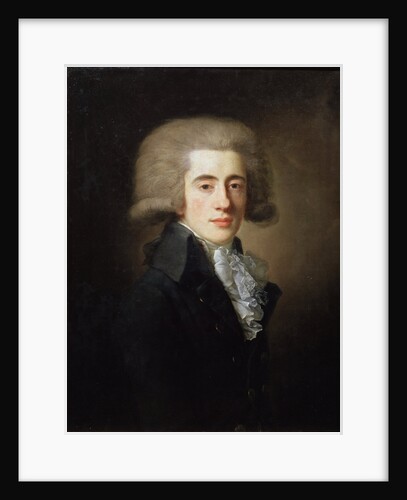 Portrait of the Vice-chancellor Nikita Panin,, 1792. by Jean Louis Voille