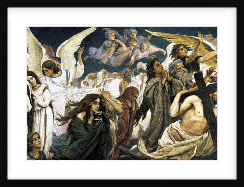 Before the Paradise, (Left part), 1885-1896. by Viktor Mihajlovic Vasnecov