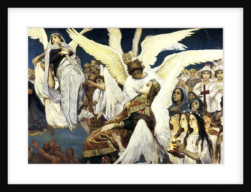 Before the Paradise, (Right part), 1885-1896. by Viktor Mihajlovic Vasnecov