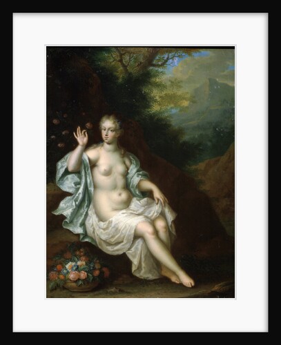 Flora, Dutch painting of 17th century by Pieter Borm