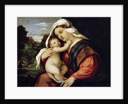 Virgin and Child, 1515-1516. by Jacopo Palma il Vecchio