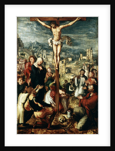 Calvary, 16th century. by Master of Brunswick