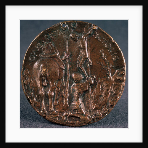 Medail to the glory of Sigismondo Pandolfo Malatesta (Reverse), 1446. by Matteo di Andrea de Pasti