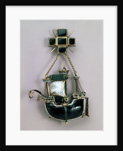 Pendant in form of a ship, early16th century by Unknown
