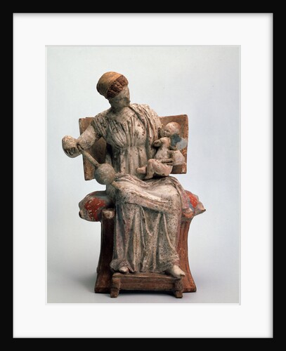 Aphrodite and Eros, end of 4th century BC by Unknown