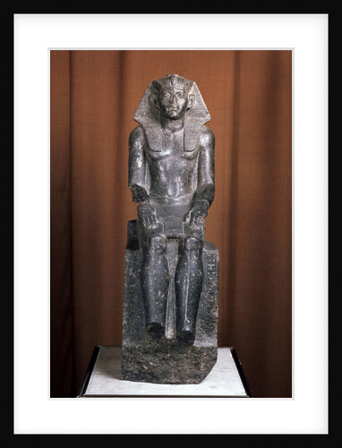 Statue of the Pharaoh Amenemhat III, 19th century BC by Unknown