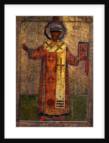 Saint Philip, Metropolitan of Moscow, 1653 by Simon Fyodorovich Ushakov