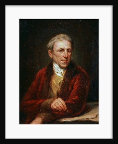 Self-portrait, 1840. by Friedrich Kuhnel