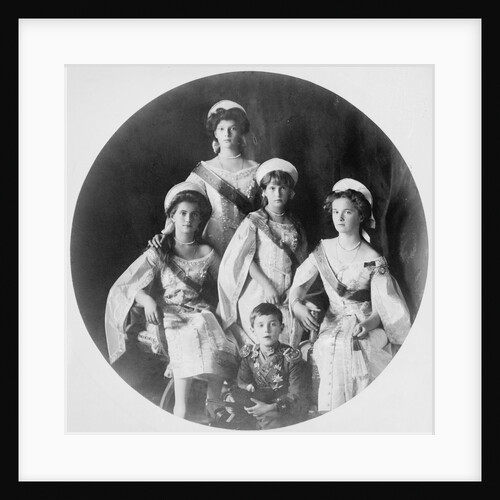 Children of Tsar Nicholas II of Russia, c1910-c1914 by Anonymous