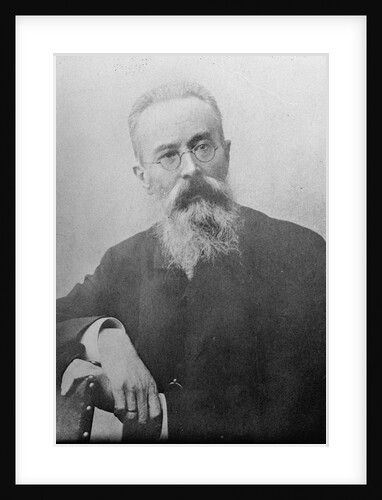 Nikolai Rimsky-Korsakov, Russian composer, 1890s by Anonymous