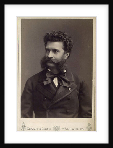 Johann Strauss the Younger, Austrian composer, 19th century by Reichard & Lindner