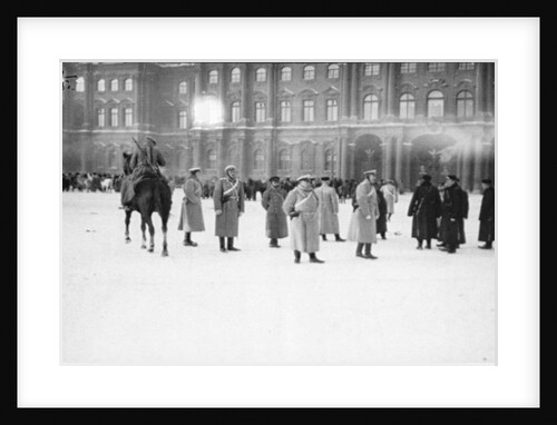 Palace Square, St Petersburg, Russia, on Bloody Sunday, 1905 by Anonymous