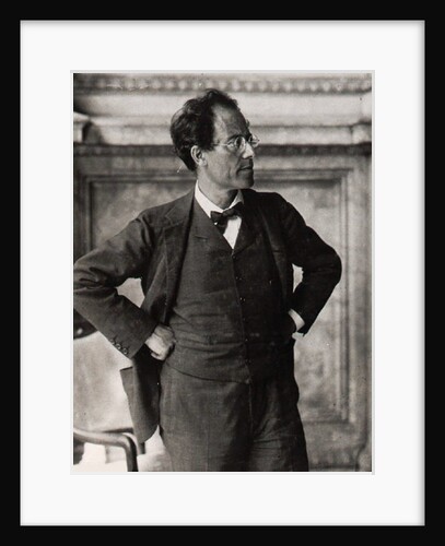 Gustav Mahler, Austrian composer and conductor, 1900s by Anonymous