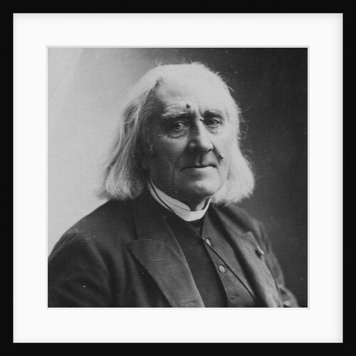 Franz Liszt, Hungarian composer and pianist, 1886 by Nadar