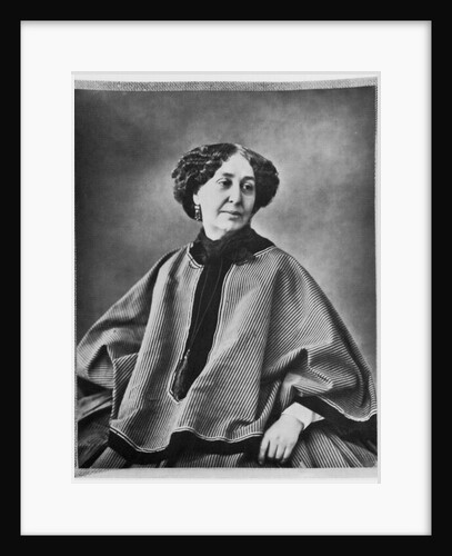 George Sand, French author, 1864 by Nadar