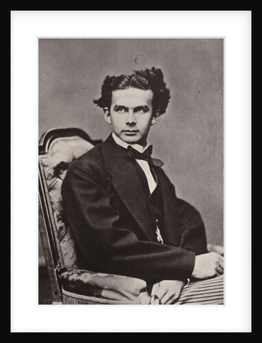 King Ludwig II of Bavaria, 1867 by Joseph Albert