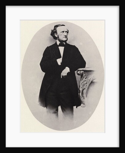 Richard Wagner, German composer, 1864 by Joseph Albert