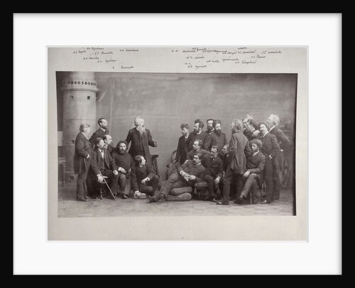 Peredvizhniki (The Wanderers), group of Russian artists, 1888 by Andrei Deniere