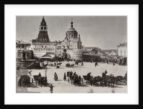 Lubyanka Square, Moscow, Russia, 1902 by Otto Kirchner