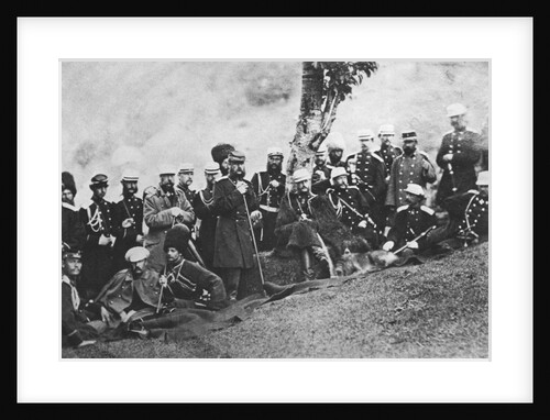 Grand Duke Michael Nikolaevich of Russia on an expedition, c1880 by Unknown