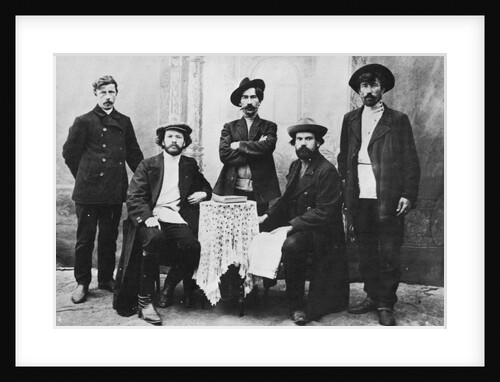 Members of the organization Narodnaya Volya (Peoples Will), Russia, c1870s-c1880s by Unknown