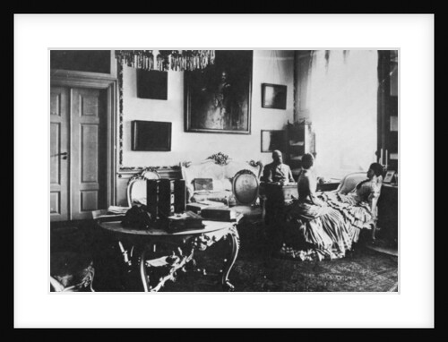 Tsarevich Alexander and Grand Duchess Maria Feodorovna of Russia, c1880 by Unknown