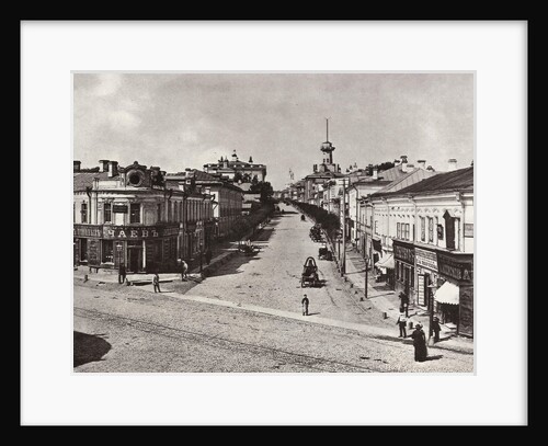 Novaya Basmannaya Street, Moscow, Russia, 1880s by Unknown