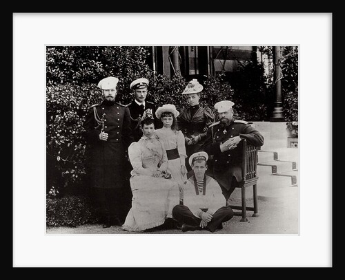 The Russian Imperial family, c1892-c1894 by Unknown