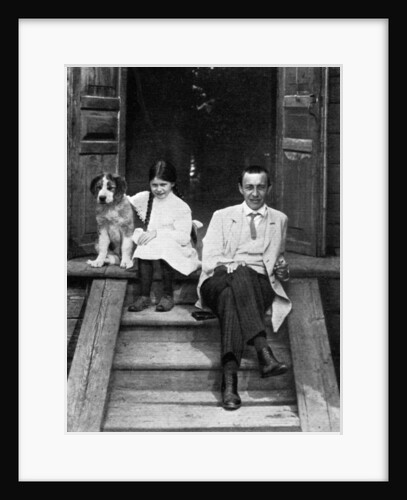Sergei Rachmaninov, Russian composer, pianist and conductor, Ivanovka, Russia, 1913 by Unknown