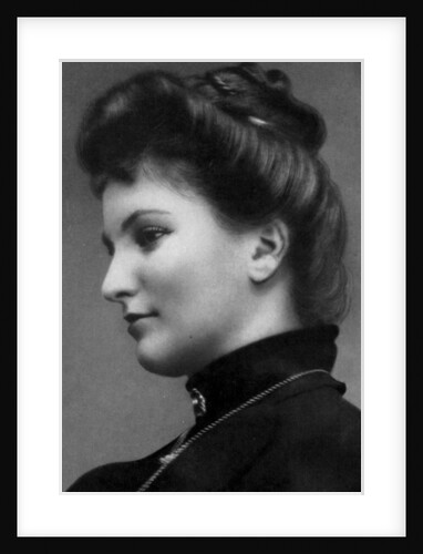 Alma Schindler, Austrian socialite and composer, c1900 by Unknown