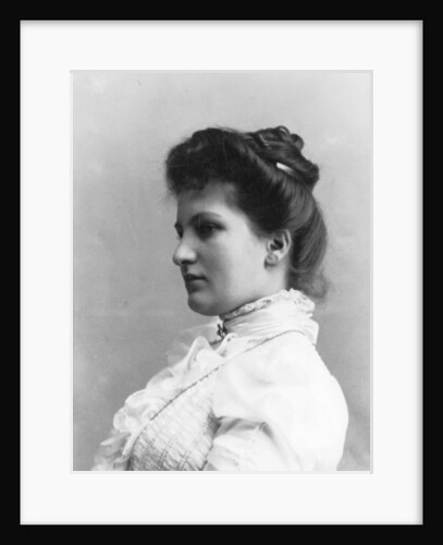 Alma Schindler, Austrian socialite and composer, c1900 by Unknown
