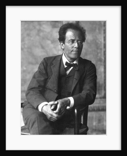 Gustav Mahler, Austrian composer and conductor, 1900s by Unknown