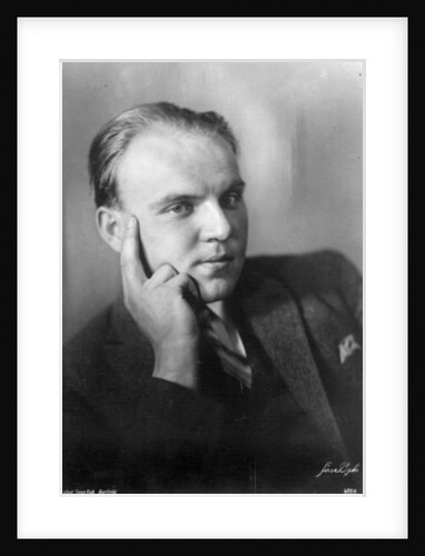 Ernst Krenek, Austrian composer, 20th century by Unknown