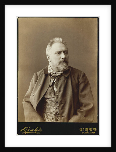 Nikolai Leskov, Russian author, 1888 by Chesnokov