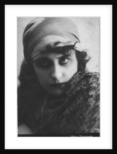 Vera Kholodnaya, Russian silent film actress, 1916 by Unknown