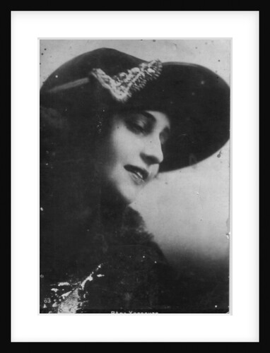 Vera Kholodnaya, Russian silent film actress, 1910s by Unknown